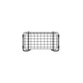 thumbnail image 5 of Stackable Metal Wire Storage Basket Set of 3 Black for Pantry Kitchen Bathroom Countertop, 5 of 10