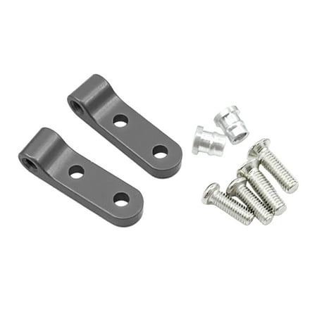 

Rear Shock Mount with Screws for WP1/10 Truck Crawler Model Vehicles titanium
