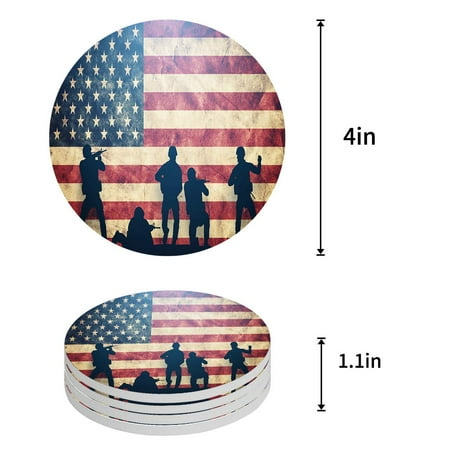 

ZHANZZK Sub Colored Coral Group Set of 6 Round Coaster for Drinks Absorbent Ceramic Stone Coasters Cup Mat with Cork Base for Home Kitchen Room Coffee Table Bar Decor