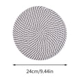thumbnail image 2 of Daily Dining, Kitchen, Drinkware And Tableware Woven Mats For Home Use, Table Mats, Pots And Bowls Mats, Modern Insulation Mats, 2 of 3