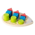 thumbnail image 4 of Juguete clasificador de colores y formas de madera, juguetes para clasificar colores, juego cognitivo familiar, juguete de motricidad fina para niños, 4 of 9