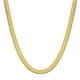 thumbnail image 1 of Chapado en Oro Cadena de Hueso Collar de la Mujer Collar de moda para las mujeres, 1 of 4