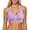 Light Purple, variant on Front Closure Wireless Sports Bra for Women High Support Maximum Comfort Running Fitness Workout