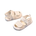 thumbnail image 4 of Mgmyaa Unisex Kids Vacation Water Shoes Hook & Loop Open Toe Slip-Resistant Adjustable Straps Flat Heel for Babies & Kids Ages 0.25-4, 4 of 9