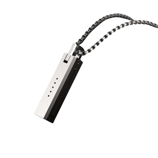 Bracelet Intelligent Collier Suspendu avec Chaîne en Acier Inoxydable 550mm pour Fitbit flex 2