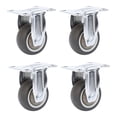 thumbnail image 1 of Ruedas para muebles Colamx 4 piezas silenciosas de goma para estante de carro doméstico, 1 of 8