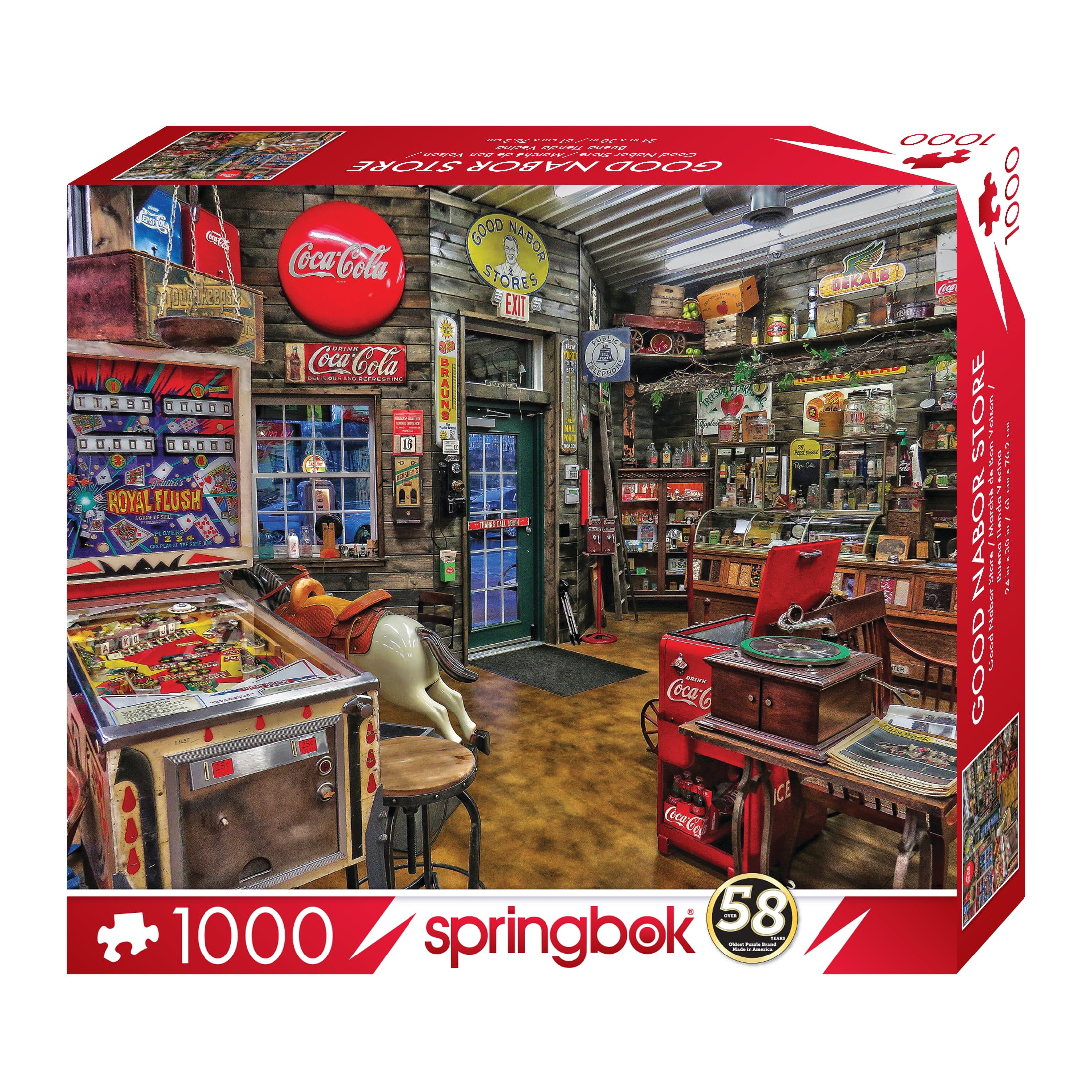 Springbok Puzzles 1000 Piece Jigsaw Puzzle - Vintage Store