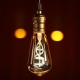 thumbnail image 2 of 12 Pack Light Bulb Dimmable, LED Vintage Edison Bulbs, E26 Base, Antique Flexible Filament Bulb, Decorative Light Bulbs for Ceiling Light, 4000K Cool White, Smoke Gray, 2 of 7