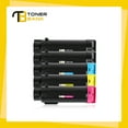 thumbnail image 2 of Toner Bank 5-Pack Compatible Toner for Xerox 106R03480 106R03477 106R03479 106R03478 Phaser 6510N 6510DN 6510DNI WorkCentre 6515N 6515DNI Printer (2BK,Cyan,Magenta,Yellow), 2 of 8