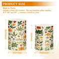 thumbnail image 6 of Yayeee Flameless Candles with Remote Flickering Battery Operated Multi Color Changing, Leaves Pattern, 6 of 7