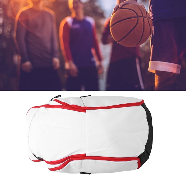 Lightweight Oxford Cloth Basketball Backpack, Independent Basketball Compartment Sports Backpack With Ball Compartment for Exercise Supplies