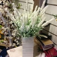thumbnail image 5 of SPRING PARK 12 Heads Lavender Bouquet Home Decoration Wedding Silk Flowers High Simulation, 5 of 6