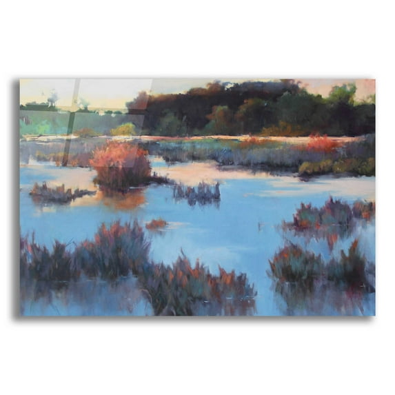 Epic Art 'Ace Basin Creek' by Madeline Dukes, Acrylic Glass Wall Art, 16"x12"