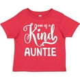 thumbnail image 3 of Inktastic Gift for Aunts | One of a Kind Auntie (white) Girls Toddler T-Shirt, 3 of 5