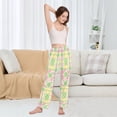 thumbnail image 5 of FORMRS Women's Pajama Pants with Pockets Soft Comfy Loungewear Sleep Bottom, Sizes S-2XL, Retro Beige Stars, 5 of 8