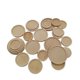 thumbnail image 1 of 10 círculos de madera para manualidades, redondos de madera en blanco sin terminar, recortes de madera para manualidades DIY, decoración navideña, 1 of 3