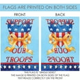 thumbnail image 4 of Toland Home Garden Support Our Troops Service Patriotic Flag Double Sided 28x40 Inch, 4 of 5