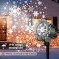 thumbnail image 3 of Proyector navideño Mueisytp Snowflake con mando a distancia, 3 of 7