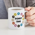 thumbnail image 4 of CafePress - Donut Time Mugs - 11 oz Ceramic Mug - Novelty Coffee Tea Cup, 4 of 4