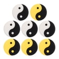 thumbnail image 1 of Shisuyan 8pcs Tennis Racket Vibration Absorbers Racket Damping Tools Silicone Racket Dampeners for Gifts, 1 of 8