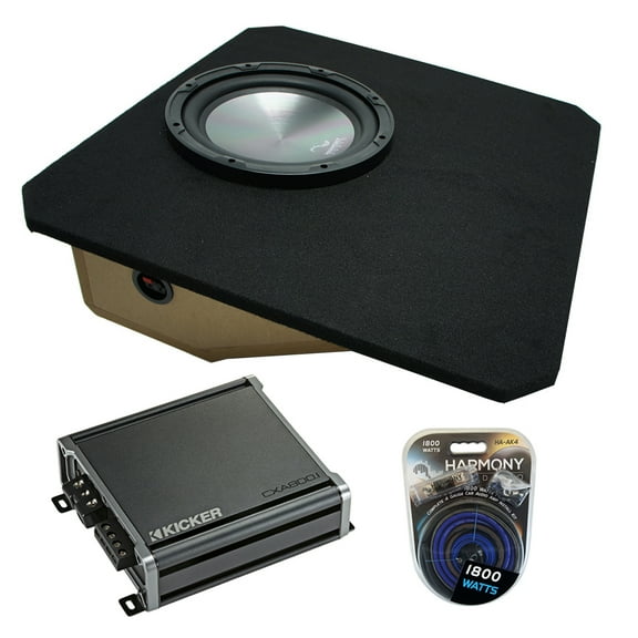 1997-2004 Chevy Corvette Coupe C5 Z06 Harmony A122 Single 12" Sub Box & CXA800.1
