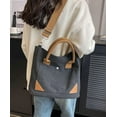 thumbnail image 2 of Kukuzhu Canvas Hobo Bag for Women Large Crossbody Shoulder Bag Handbag Totes Versatile Purse Commuting Satchele, 2 of 7