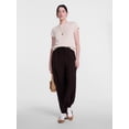 thumbnail image 3 of Scenario Women's and Women's Plus Pullover Rollneck Lightweight Sweater with Short Sleeves, Sizes XS-4X, 3 of 6