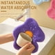 thumbnail image 4 of Toallas de baño, bonitas toallas de mano, toallas de baño con lazo para colgar, toalla de mano infantil con diseño de flores, toalla de mano absorbente de microfibra coral para cocina, baño y dormitor, 4 of 9