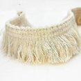 thumbnail image 3 of 10 Meter Beige Cotton Tassel Fabric Fringe Trim For Diy Crafts Dress Decor10 Meter Beige Cotton Tassel Fabric Fringe Trim For Diy Crafts Dress Decor-2, 3 of 5