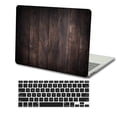 thumbnail image 5 of KSK KAISHEK Compatible Old MacBook Air 13" Case 2017 - 2010 Release Model A1369 & A1466, Plastic Hard Shell + Black Keyboard Cover, Wood grain 92, 5 of 5