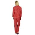 thumbnail image 5 of Bimba Women Rayon Night Wear Pajama Set Printed Full Sleeve Shirt with Pyjamas, 5 of 5
