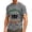 Gray, variant on Men's Hello Darkness My Old Friend Crew Neck Short Sleeve Graphic T Shirt