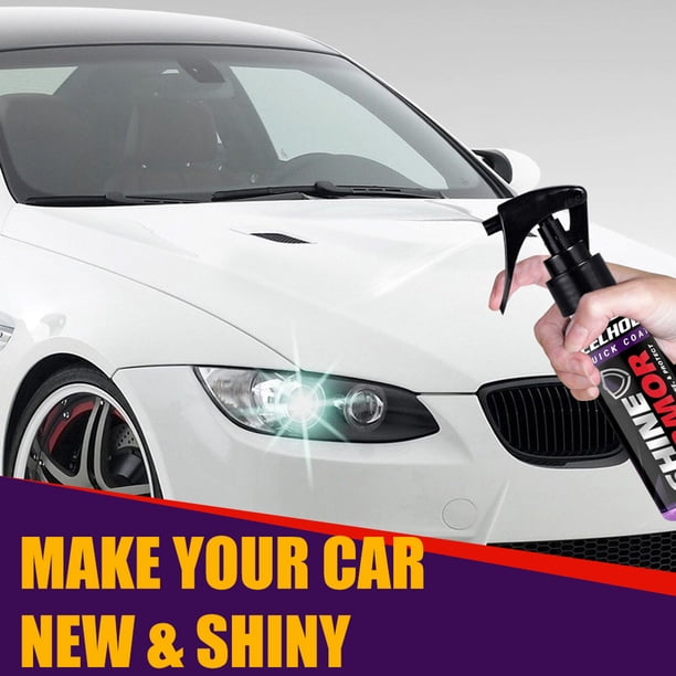 Aerosol Cerámico Aerosol De Cerámica Pulidor de cerámica para coche, cera líquida, sellador para arañazos de coche, capa superior Nano rápida