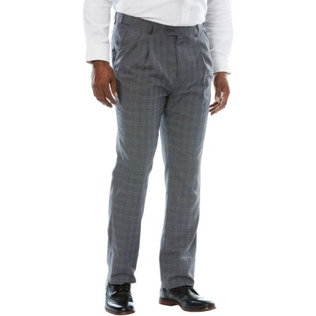 Ks Signature Men's Big & Tall Easy Movement Pleat-front Expandable Dress Pants