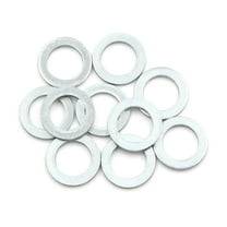 10pcs Universal Engine Oil Crush Washers Drain Plug Gaskets 12mm ID. 19.7mm OD. for Car