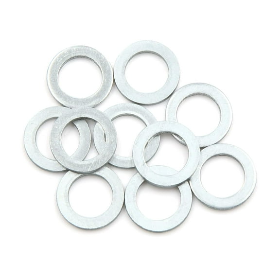 10pcs Universal Engine Oil Crush Washers Drain Plug Gaskets 12mm ID. 19.7mm OD. for Car