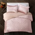 thumbnail image 6 of Posh Living Safiya Velvet 3pc King/California King Comforter Set Blush, 6 of 6