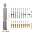 thumbnail image 7 of Dualoai Hand Drill Kit with 10Pcs Mini Pin Vise 360 Degree Rotation Compact Multipurpose, 7 of 7
