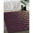 thumbnail image 2 of Ahgly Company Indoor Rectangle Patterned Purple Lily Purple Area Rugs, 5' x 7', 2 of 6