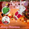 thumbnail image 3 of Christmas Santa Climbing Rope Doll, 12 Inch Hanging Decoration for Holiday Decor, Indoor Outdoor Festive Ornament with Santa Claus Design, 3 of 7