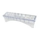 thumbnail image 3 of Estuche transparente para guardar peines guía, 10 rejillas, herramientas para el cabello, suministros limitados, 3 of 9