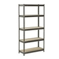 thumbnail image 1 of Muscle Rack UR301260PB5P-SV Silver Vein Steel Storage Rack, 5 Adjustable Shelves, 4000 lb. Capacity, 60" Height x 30" Width x 12" Depth, 1 of 2