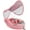 Flamingo Pink, variant on HECCEI Mambobaby Floats Pool with Canopy Non-inflatable Pool Swim Float for infants 3-24 Months, Pink