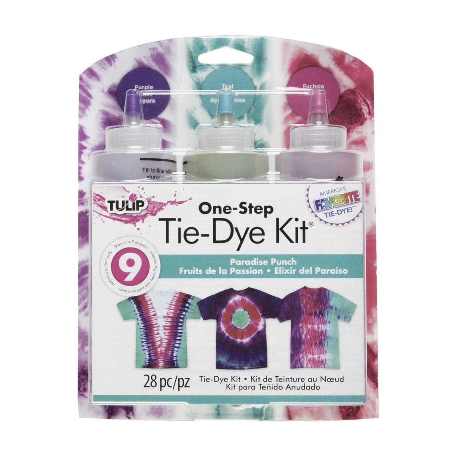 Tulipe cravate Dye Paradise Punch