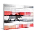 thumbnail image 2 of Parvez Taj Lone Moose White Wood Wall Art, 12" x 18", 2 of 5