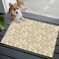 thumbnail image 3 of Entryway Rug 2'x3', Beige Spring Floral Small Rug for Kitchen Bathroom Door Mat Indoor Entrance, Farmhouse Flowers Elegant Pastoral Non-Slip Area Rugs Floor Mats Carpet Front Door Rugs, 3 of 8