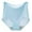 Sky Blue, variant on Women Underwear Pack Women's High Waist Nylon Silk Underwear Women's Seamless Cotton Crotch Panties Summer Ultra Thin Breathable Underwear White L
