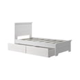 thumbnail image 2 of Max & Lily Twin Bed Frame with Storage Drawers, Solid Wood Platform Bed for Kids, 2 of 8