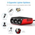 thumbnail image 2 of Car Cigarette Lighter Socket In-car Cable Splitter 4 Ports USB Interface Auto Cigarette Lighter Socket, 2 of 8