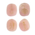 thumbnail image 2 of de Piedras de Cristal de Naturales de 8 Piezas, Piedra de Scrying, Rojo Y Rosa, 2 of 9